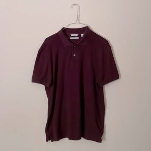 Calvin Klein Liquid dTouch Small Maroon Polo